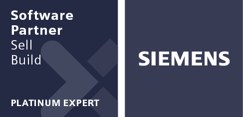 Siemens Software Partner Platinum Expert badge